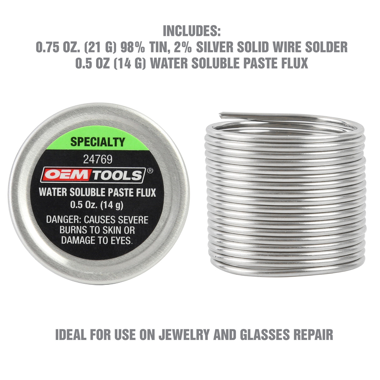 OEMTOOLS 24769 Specialty Lead Free Solder Kit Additional Image 1