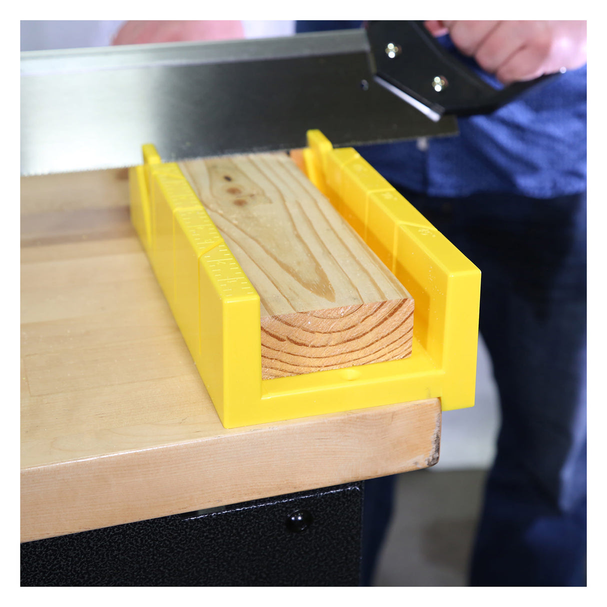 GreatNeck BSB14 12 Inch Mitre Box with 14 Inch Back Saw Additional Image 9