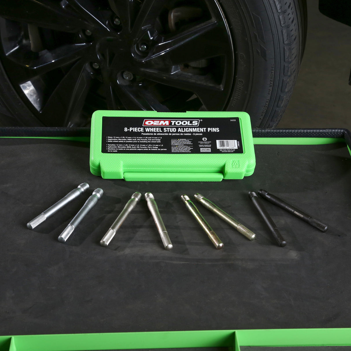 OEMTOOLS 24233 8 Piece Wheel Stud Alignment Guide Kit Additional Image 5