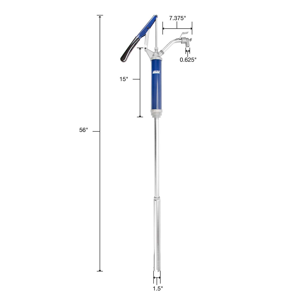Lincoln Industrial 1340 Lever Action Barrel Pump Additional Image 4