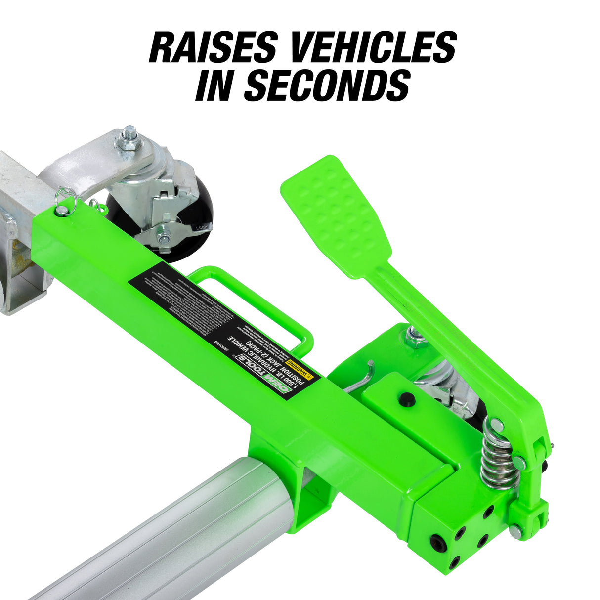 OEMTOOLS 24855TWO 1,500 Lb. Hydraulic Vehicle Position Dolly Set Additional Image 3