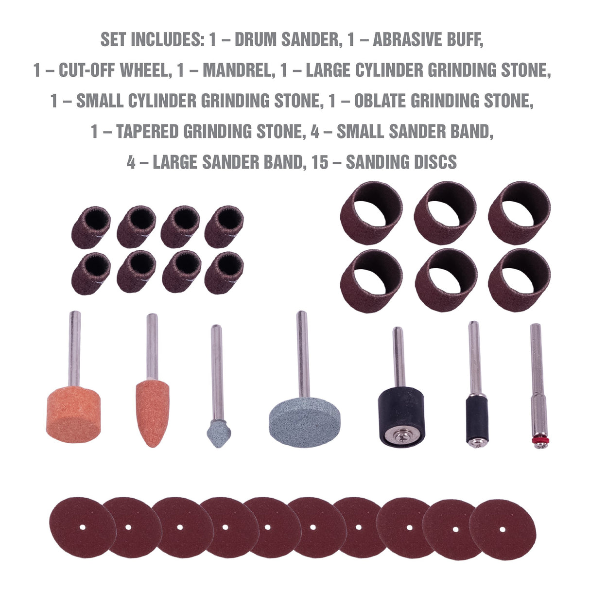 OEMTOOLS 26511 31 Piece Rotary Tool Set Additional Image 1