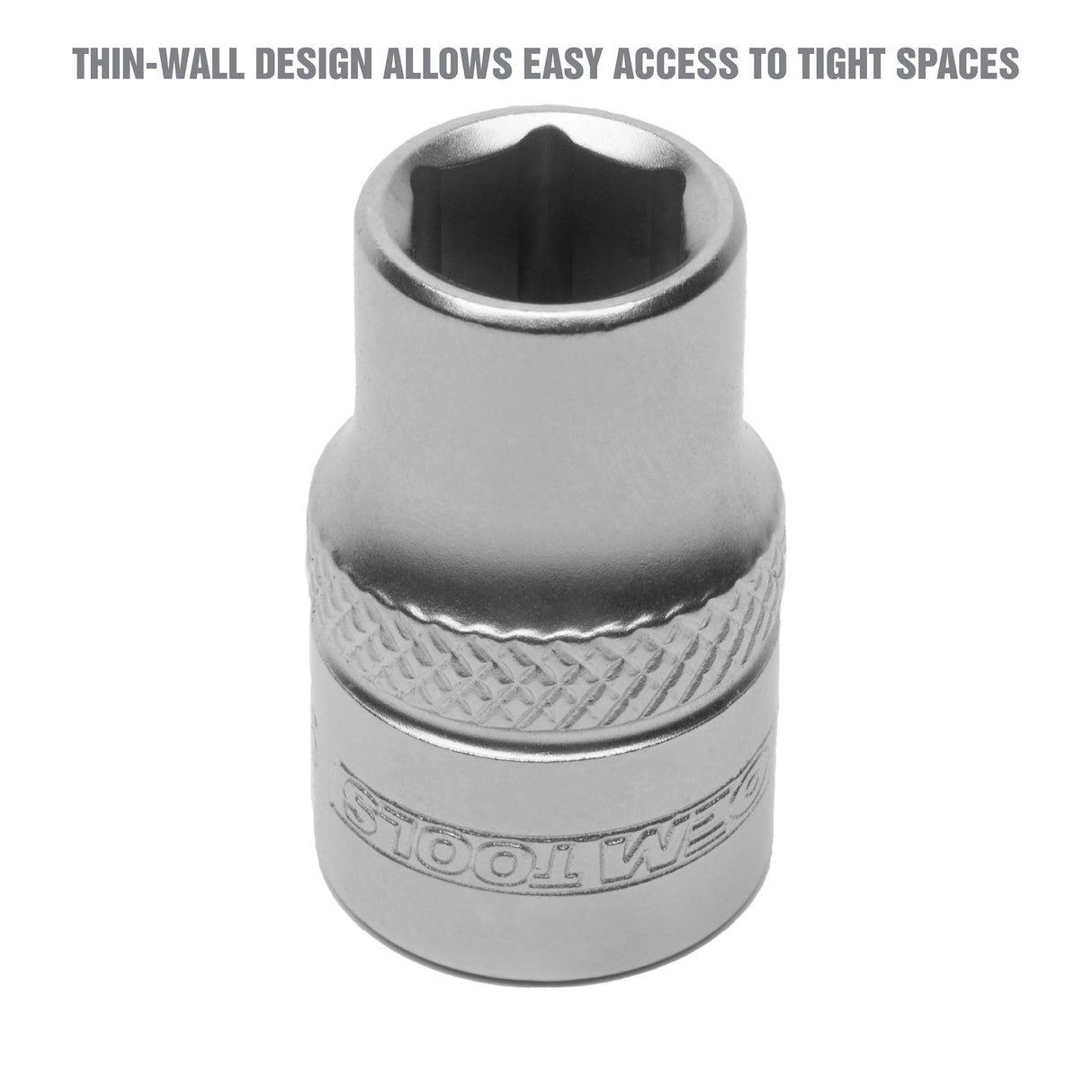OEMTOOLS 22283 3/8 Inch Drive Socket (9 mm) Additional Image 1