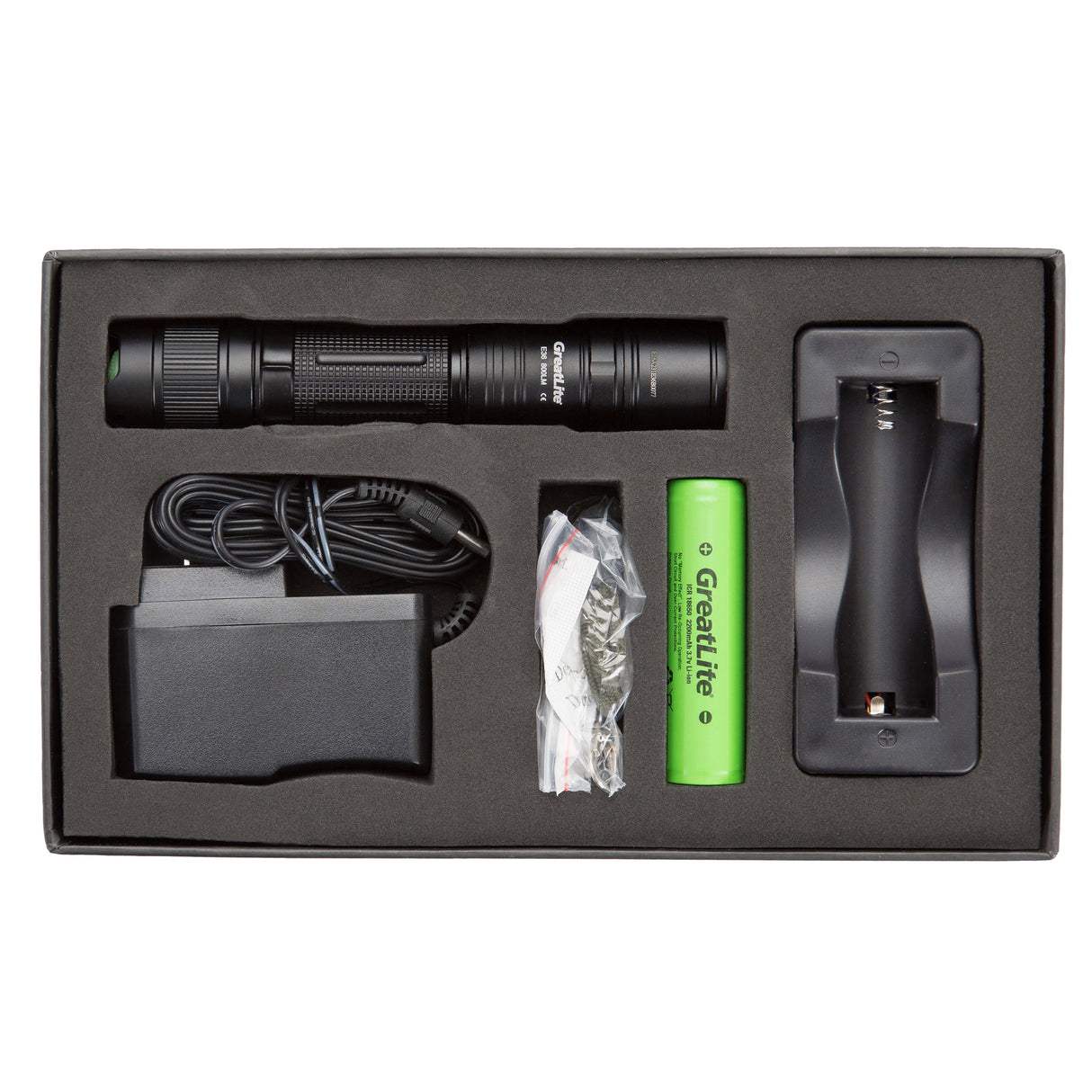 1000 Lumens LED Rechargeable 5-Light Mode Professional Flashlight Additional Image 6