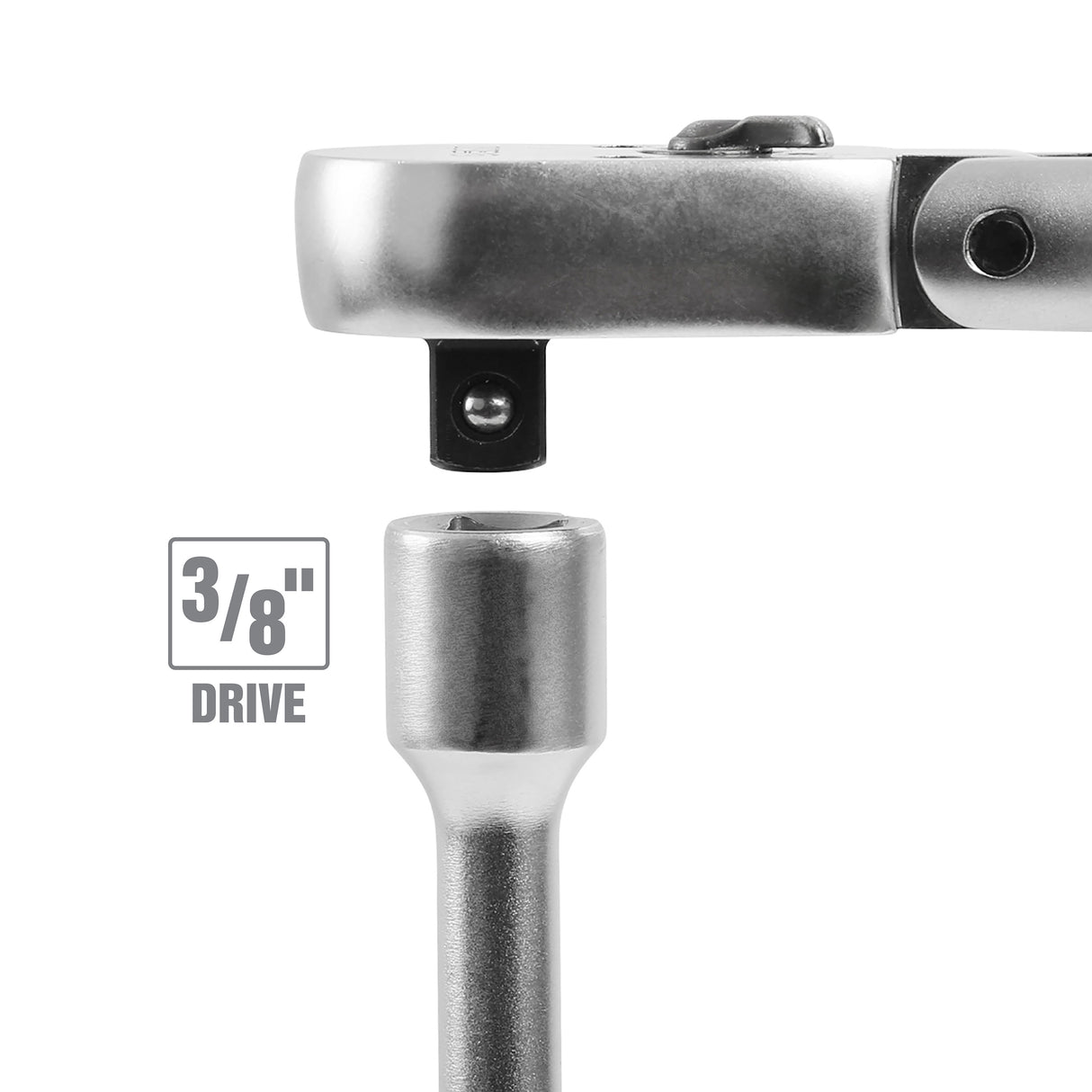 OEMTOOLS 22813 3/8 Drive x 14 mm 12 pt. Thin Wall Spark Plug Socket (12in. Extension) Additional Image 5
