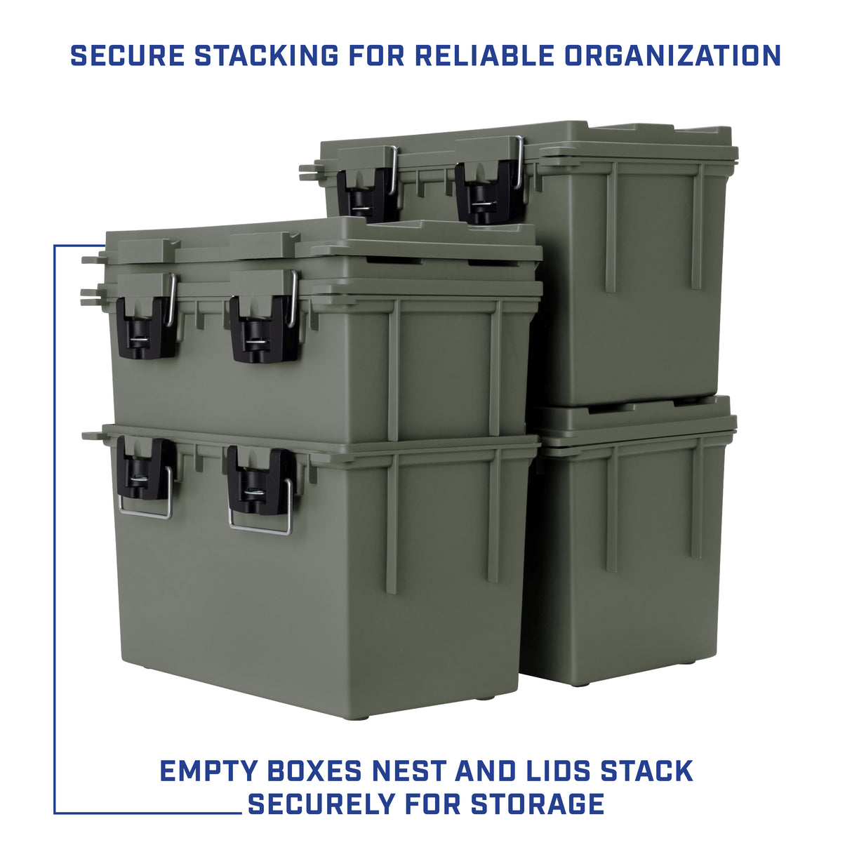 Sheffield 12712 XL Field Box with Lift Out Storage Tray-Olive Drab Green Additional Image 5