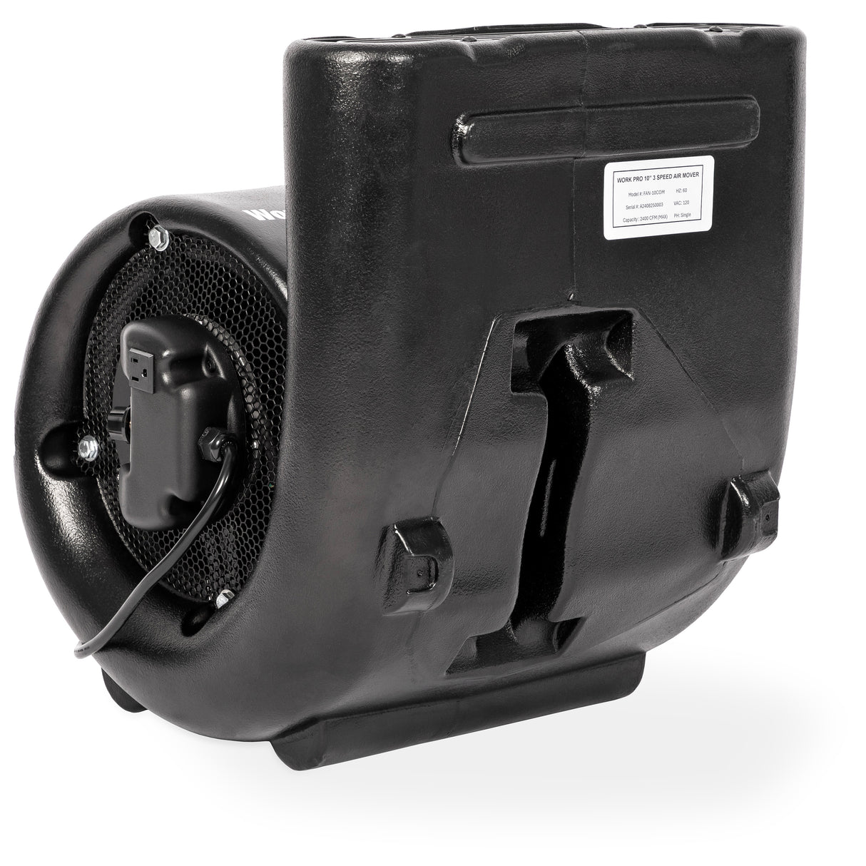 Mi-T-M FAN-10F0M Work Pro® Series Air Mover 3-Speed Fan Additional Image 2