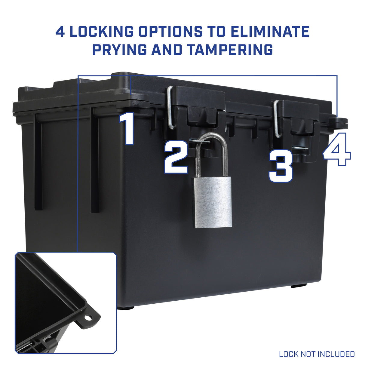 Sheffield 12700 XL Field Box - Black Additional Image 4