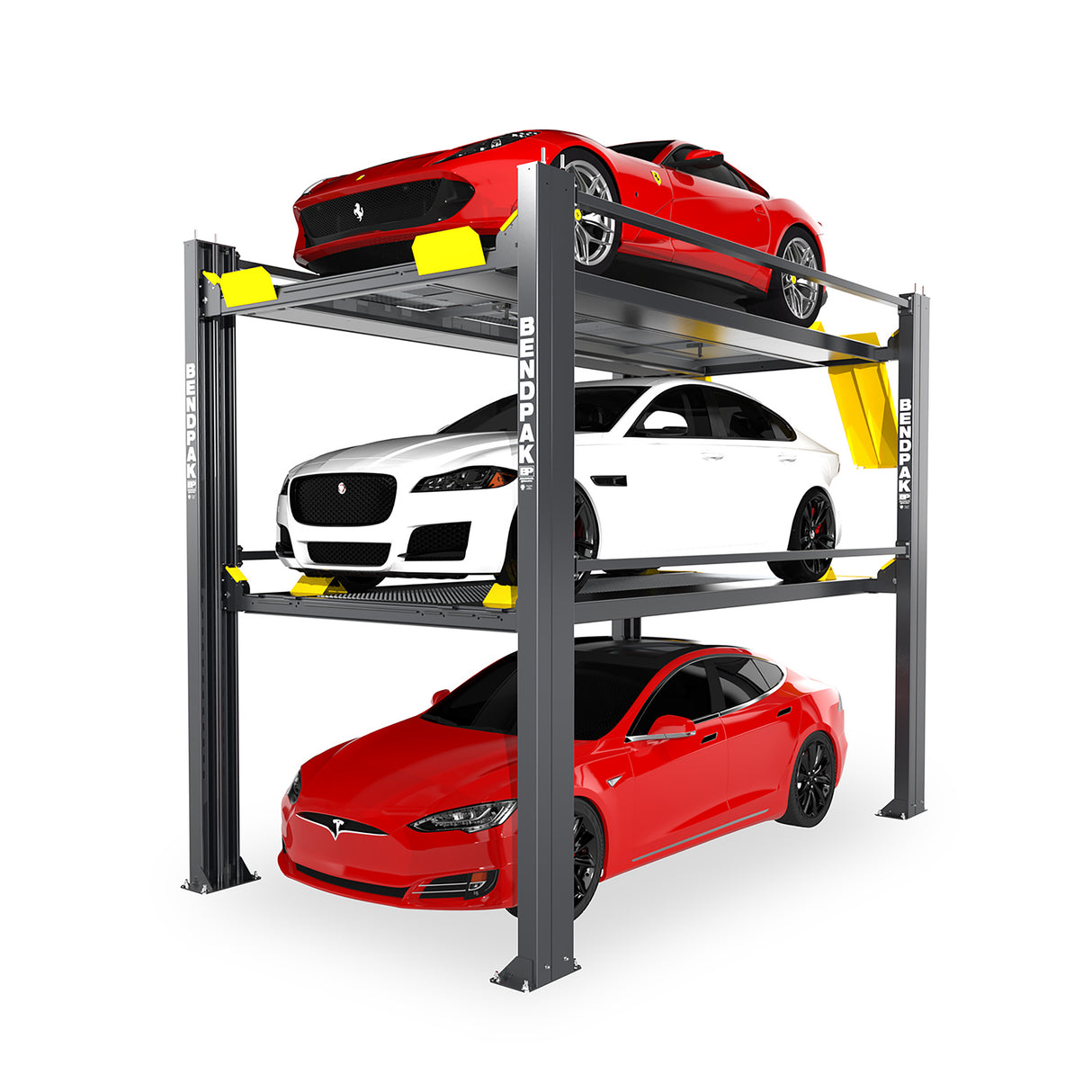 Bendpak HD-973P Tri-Level Parking Lift Main Image
