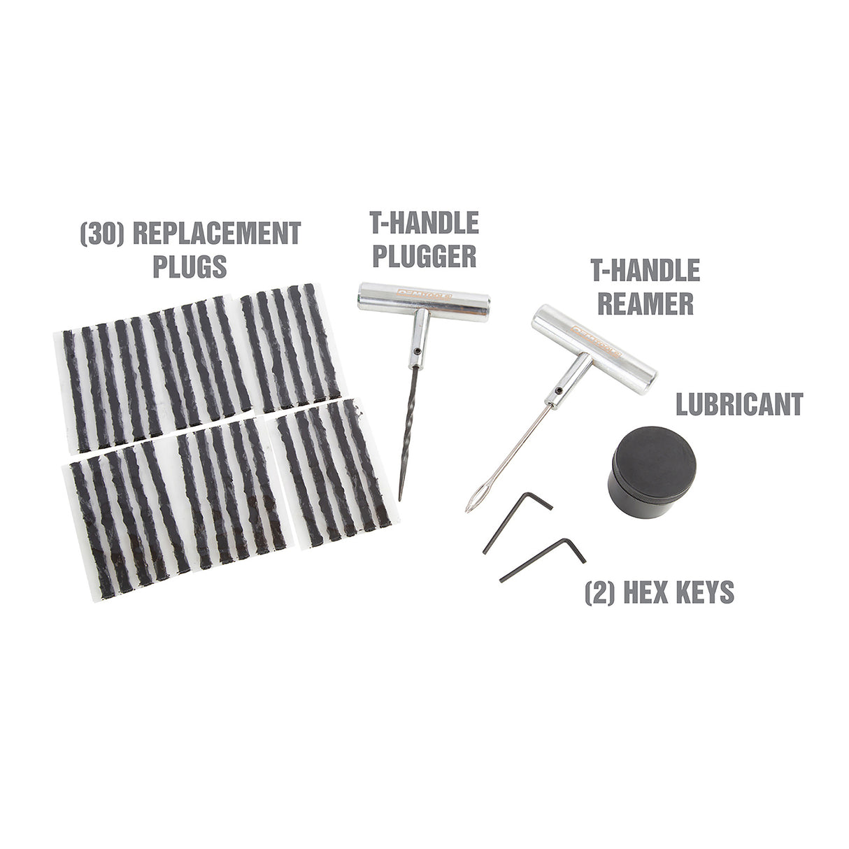 OEMTOOLS 26682 36 Piece Tire Repair Kit Additional Image 1