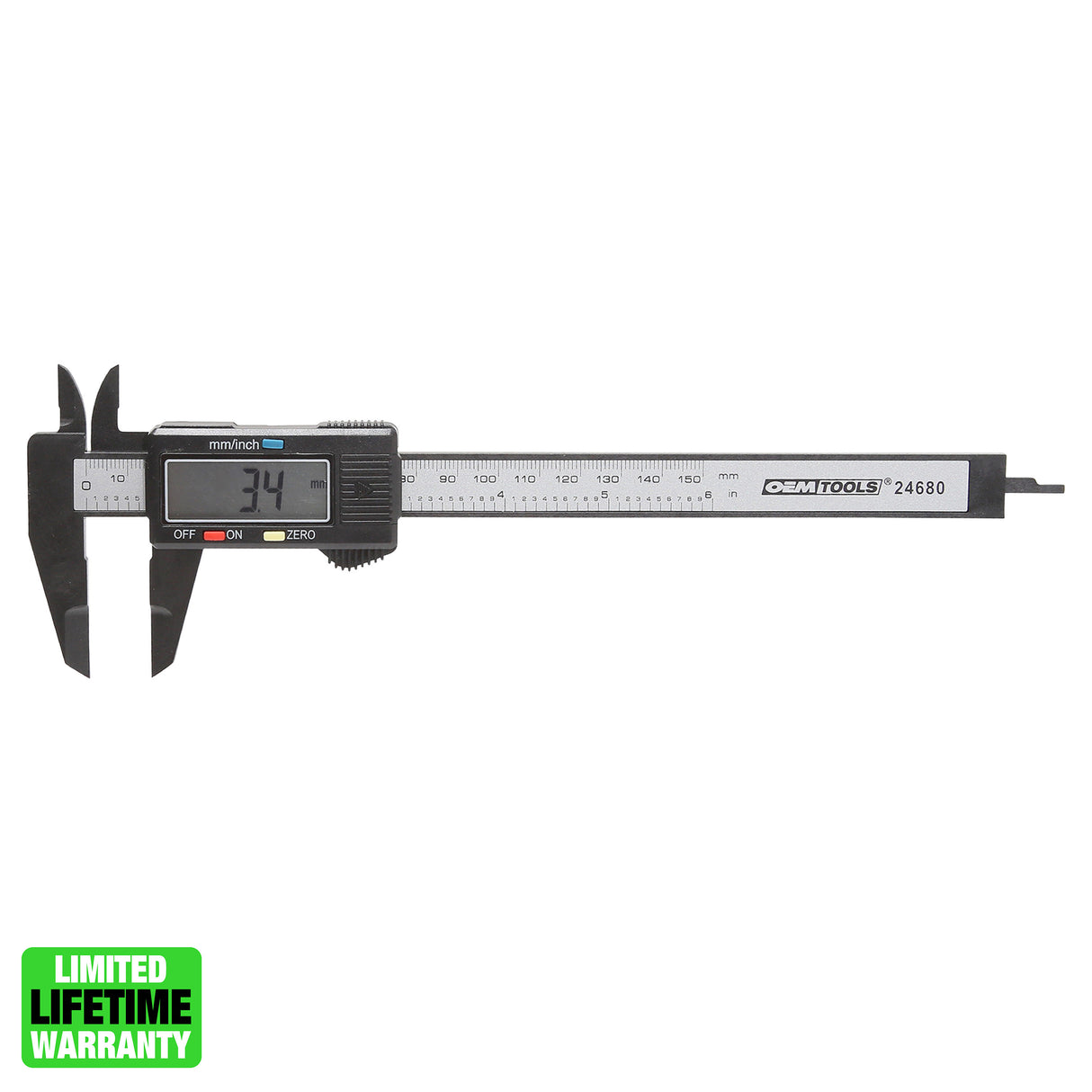 OEMTOOLS 24680 6in. Digital Caliper Additional Image 1