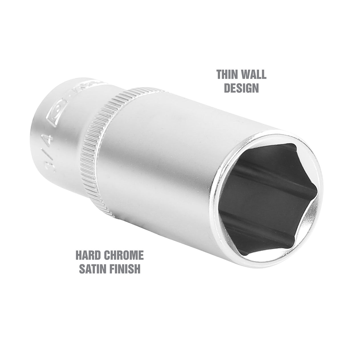 OEMTOOLS 22348 3/8 Inch Drive Deep Wall Socket (3/4 Inch) Additional Image 2