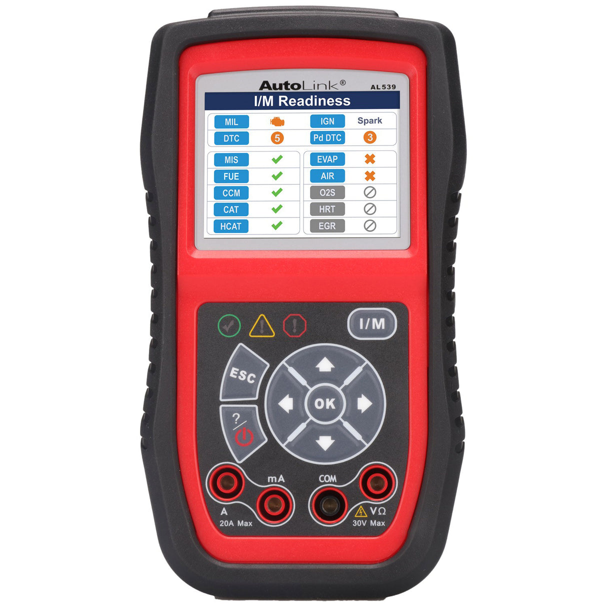 Autel AutoLink® AL539 Enhanced OBDII and Electrical Test Tool Main Image