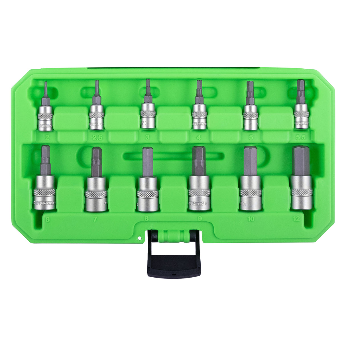 OEMTOOLS 23901 12 Piece Metric Magnetic Hex Bit Socket Set Additional Image 2
