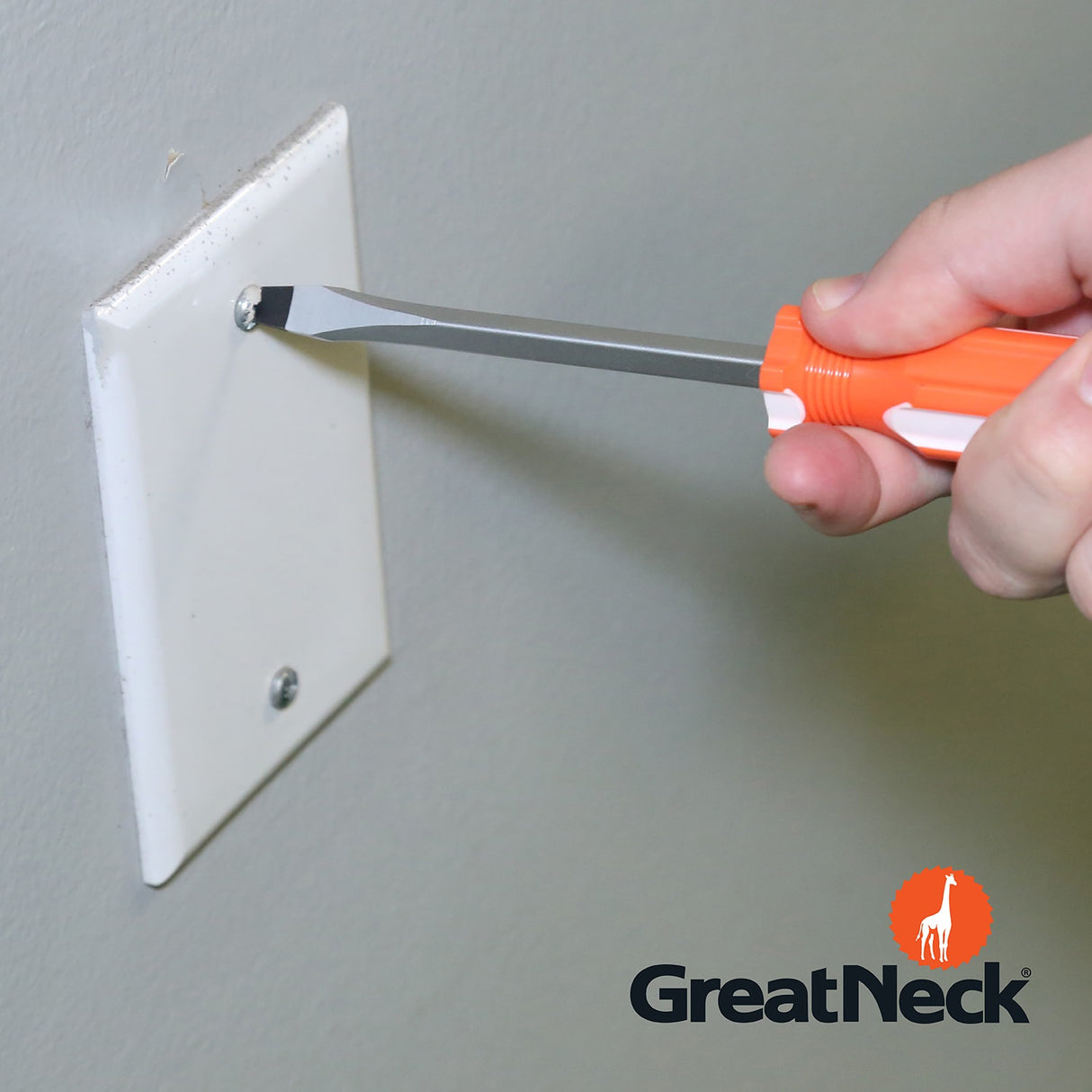 GreatNeck 73023 1/4 x 6 Inch Slotted Square Shank Screwdriver Additional Image 8