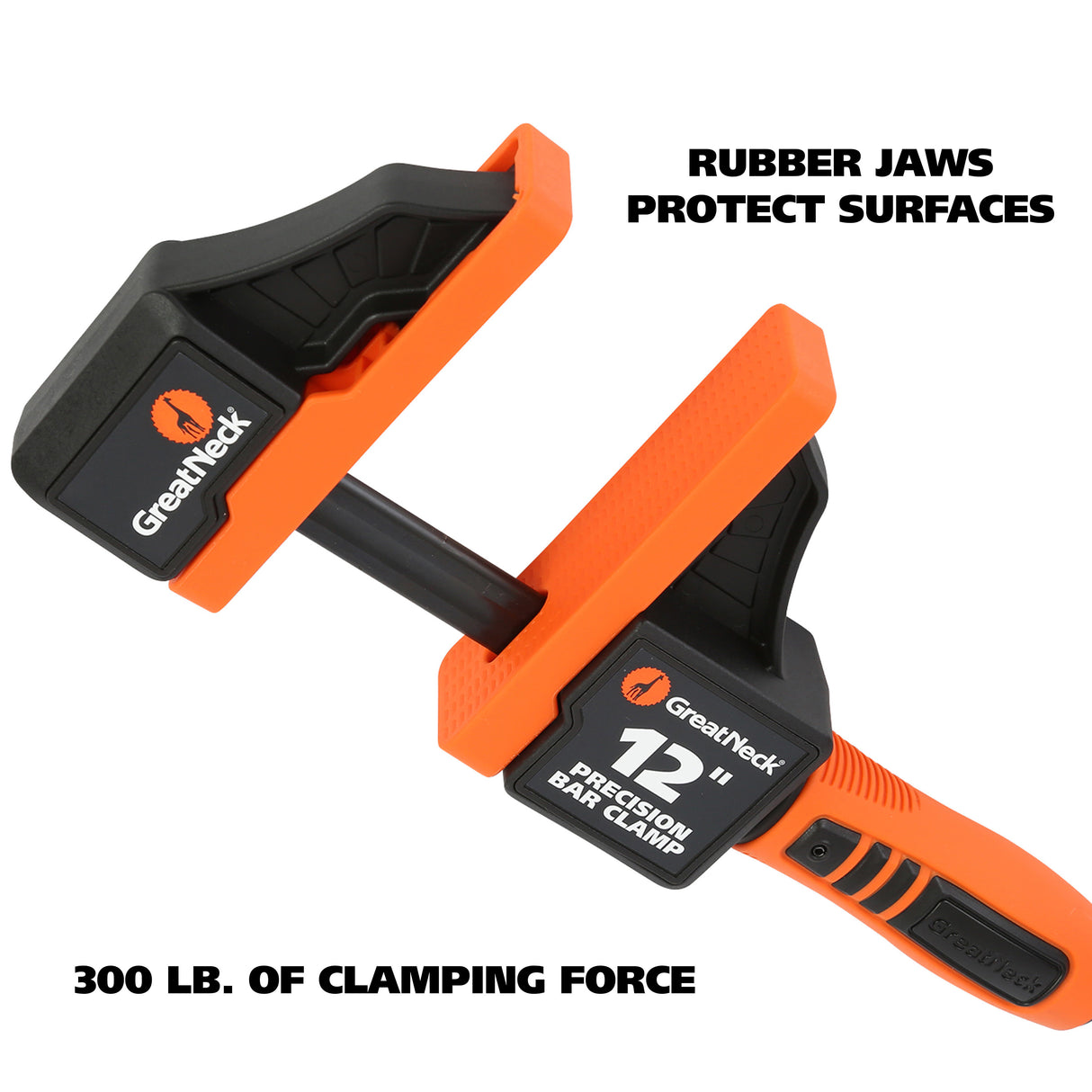 GreatNeck 74291 12 Inch Precision Clamp - 2 Pack Additional Image 2