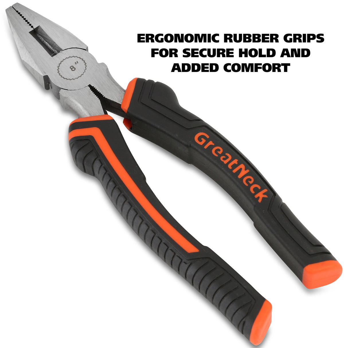 GreatNeck E8C Linesman Pliers (8 Inch) Additional Image 4