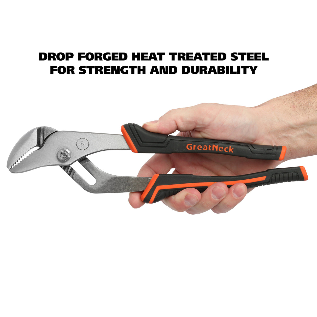 GreatNeck W120C Groove Joint Pliers (12 Inch) Additional Image 5