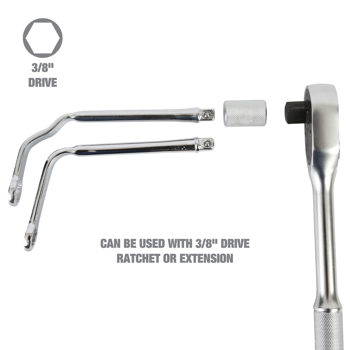 OEMTOOLS 70-035 2 Piece Distributor Clamp Wrench Set Additional Image 5