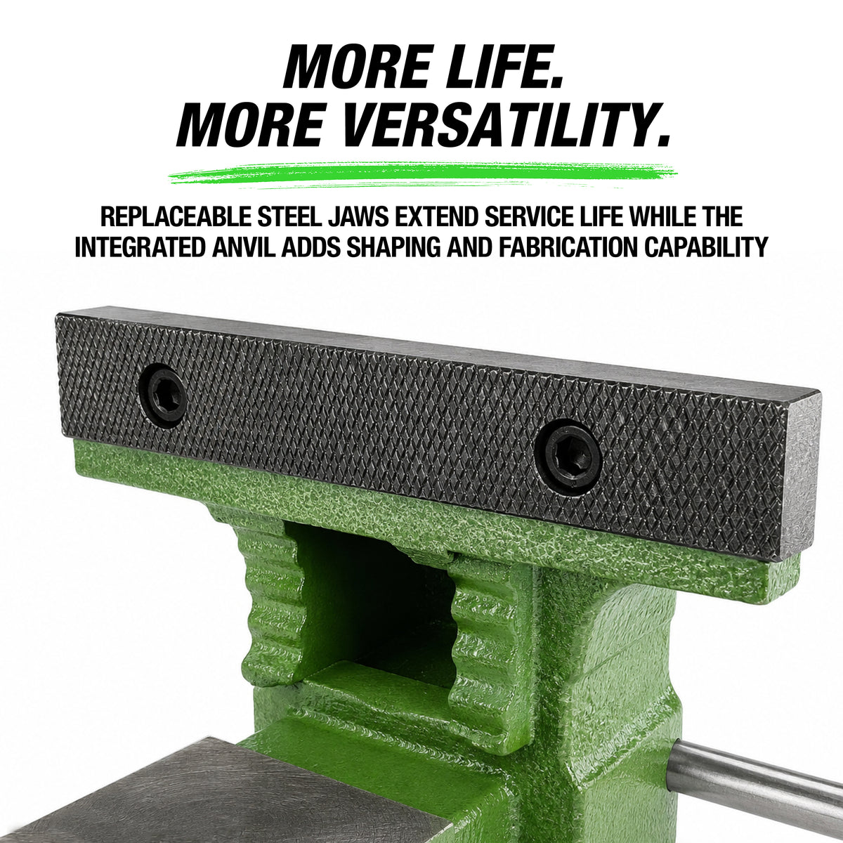 OEMTOOLS 24300 6in. Heavy-Duty Vise with Pipe Jaws Additional Image 5