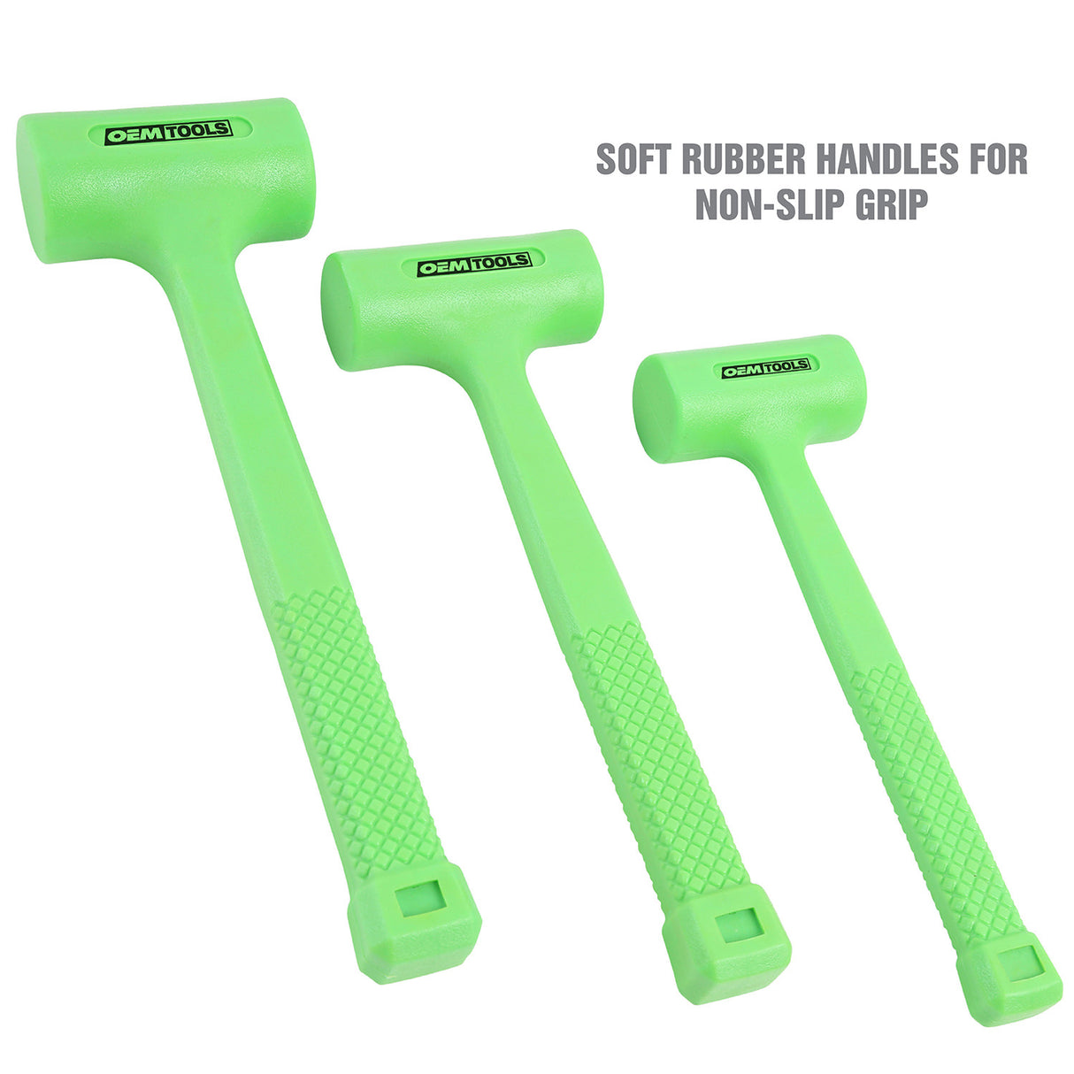 OEMTOOLS 25517 3 Piece Dead Blow Hammer Set Additional Image 4