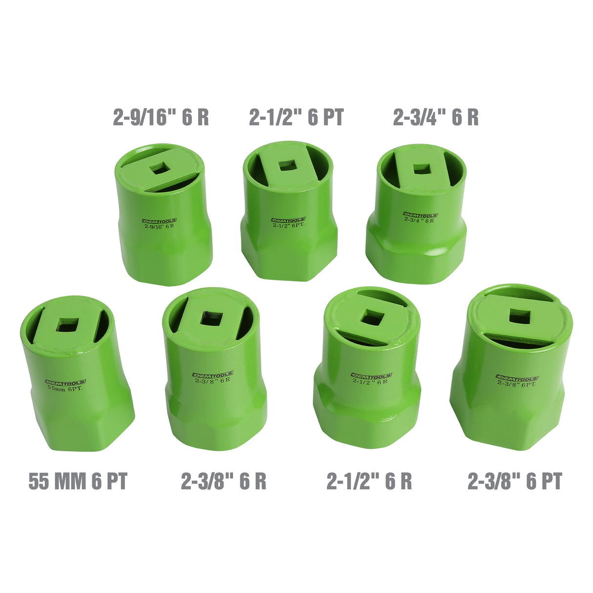 OEMTOOLS 37385 7 Piece Wheel Bearing Locknut Set Additional Image 4