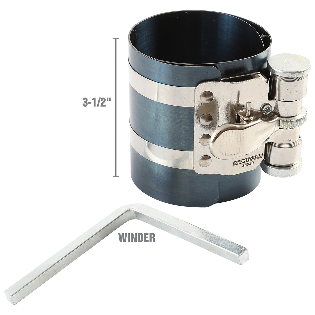 OEMTOOLS 25039 Piston Ring Compressor (3 1/2in.-7in.) Additional Image 1