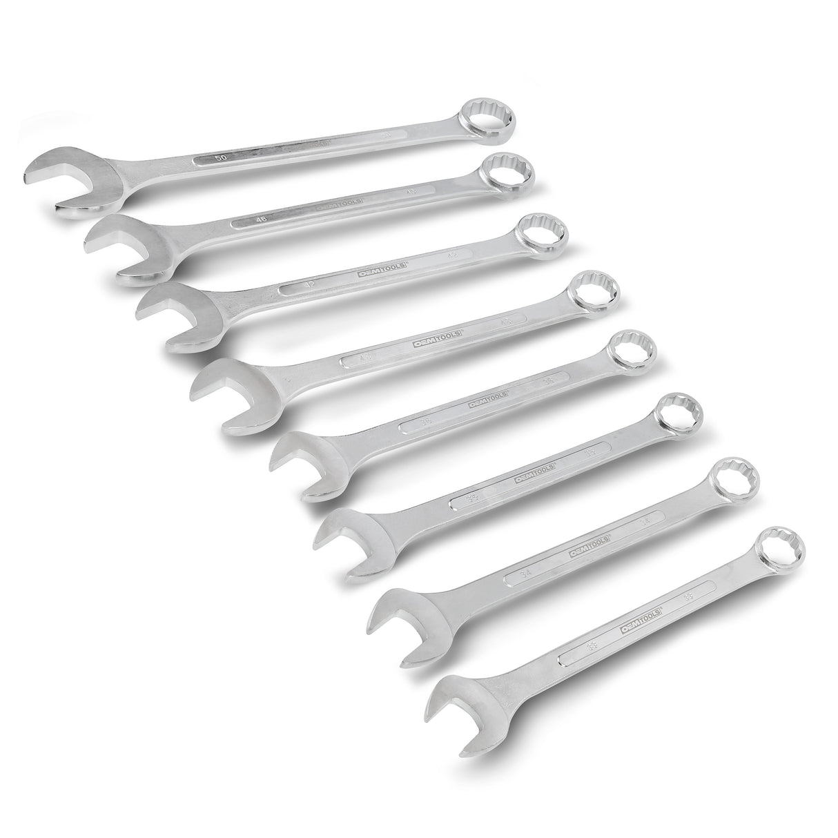 OEMTOOLS 22121 8 Piece Jumbo Combination Wrench Set (33 mm - 50 mm) Main Image