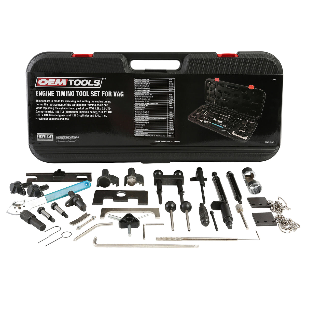 OEMTOOLS 27404 Engine Timing Tool Set for VAG Main Image