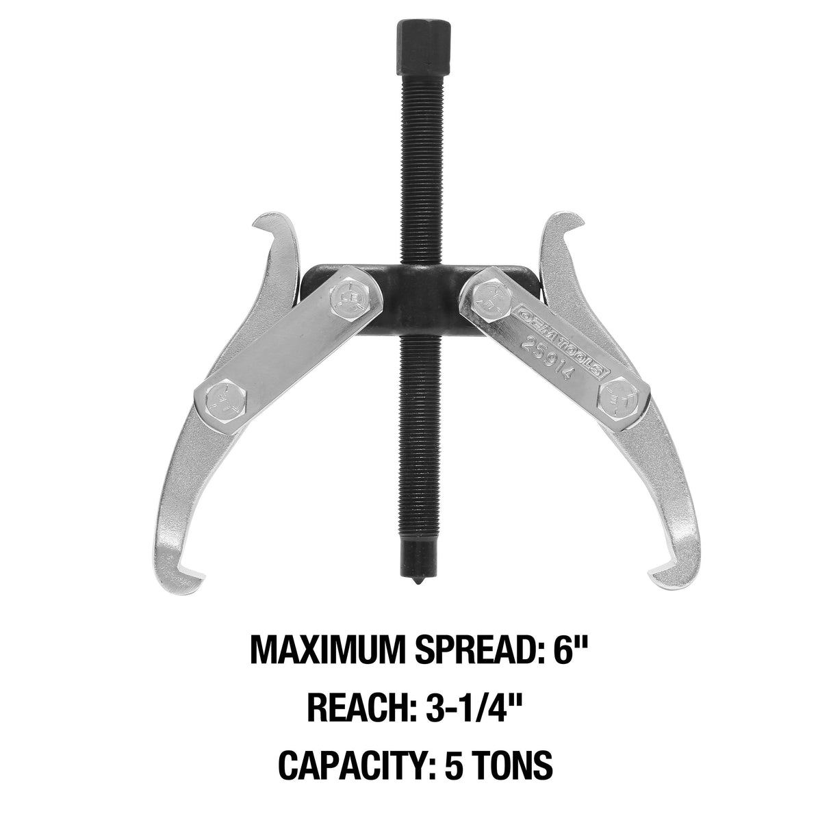 OEMTOOLS 25914 2 Jaw 5 Ton Puller Additional Image 1