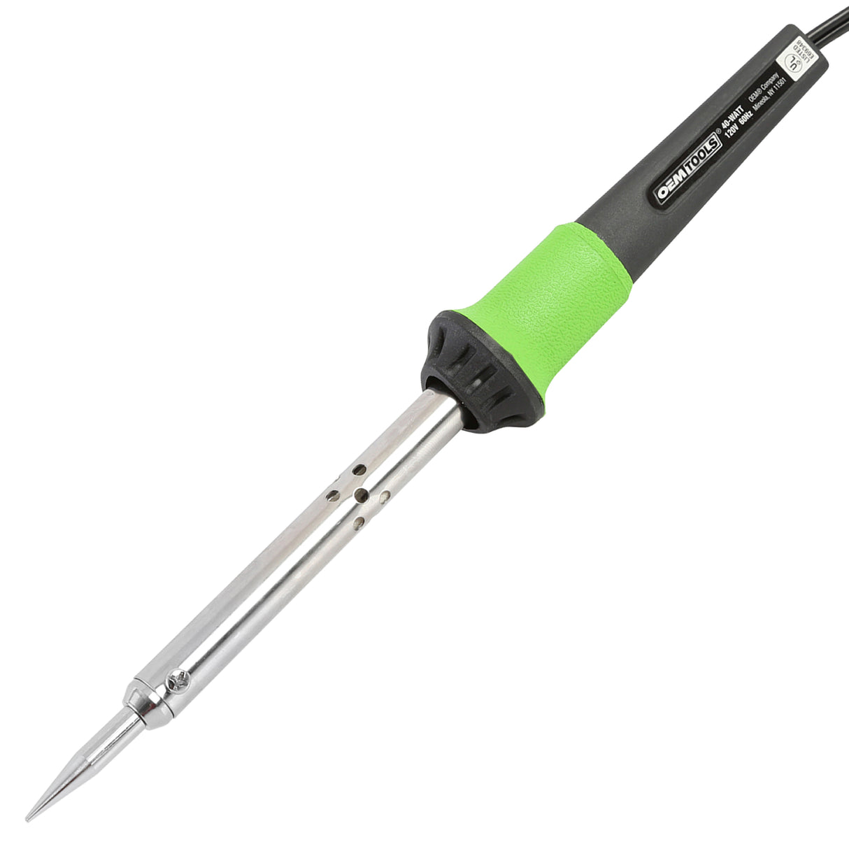 OEMTOOLS 24760 40-Watt Soldering Iron with Metal Stand Main Image