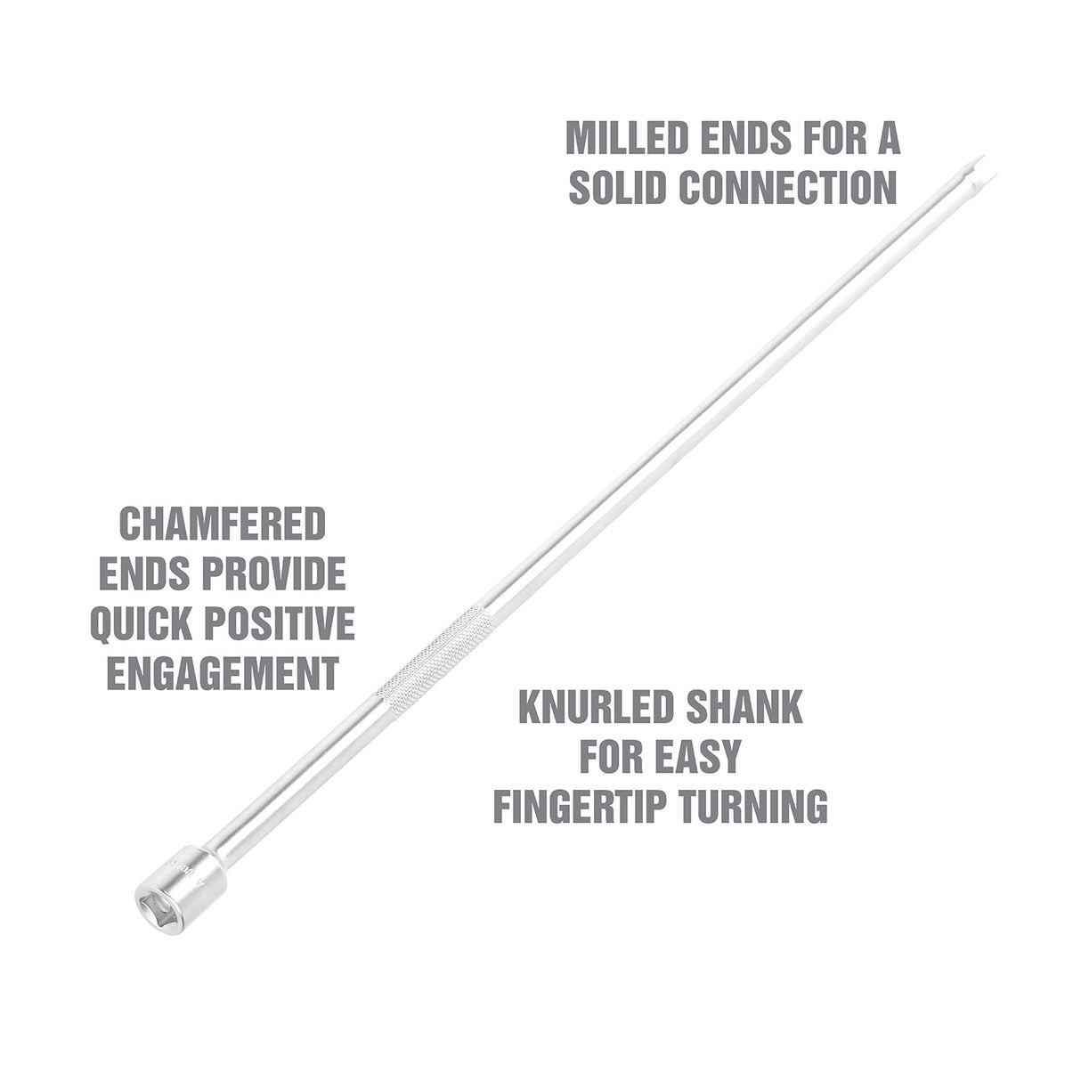 OEMTOOLS 22495 3/8 Inch Drive Extension (18 Inch) Additional Image 3