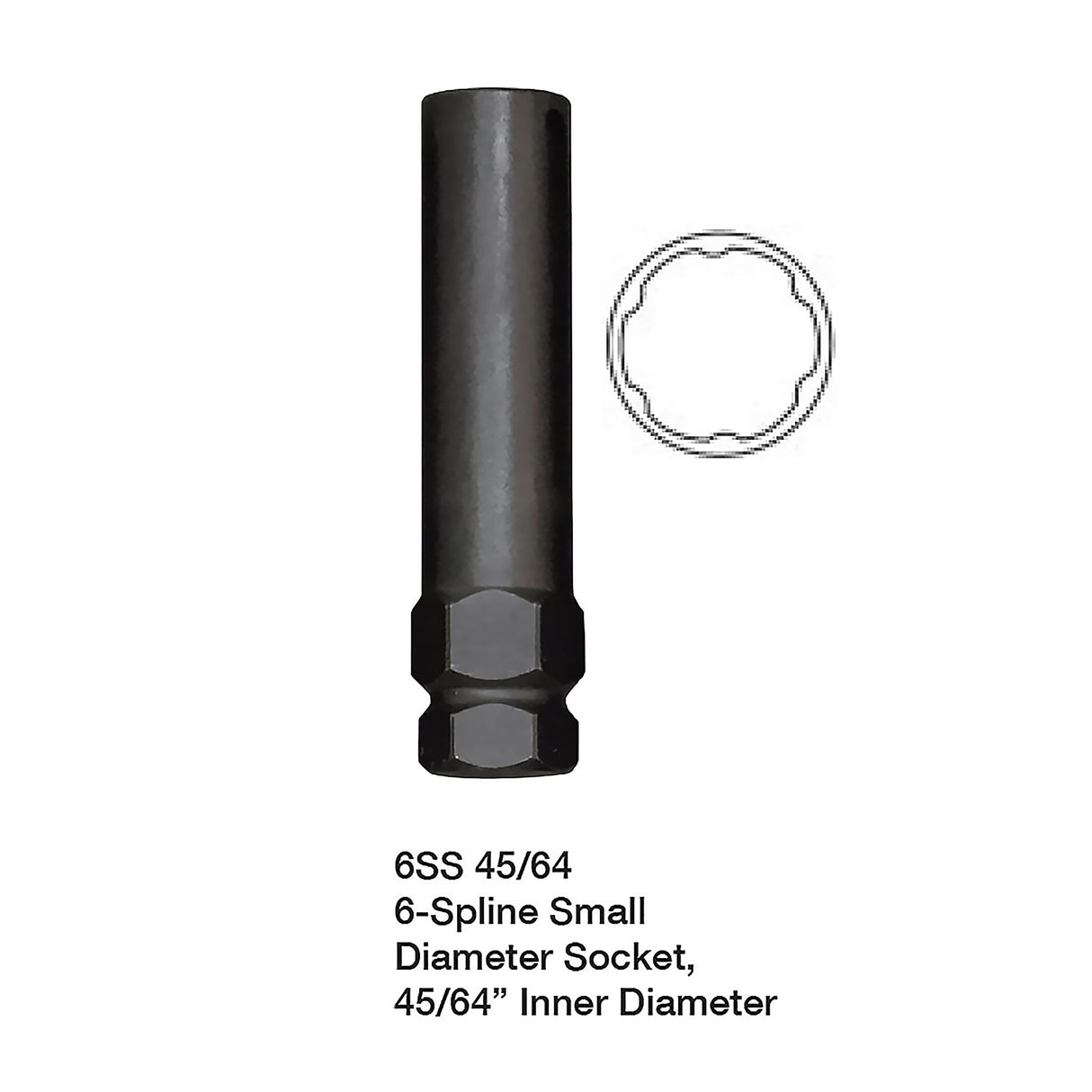 OEMTOOLS 24447G 6SS 45/64in. 6-Spline Main Image