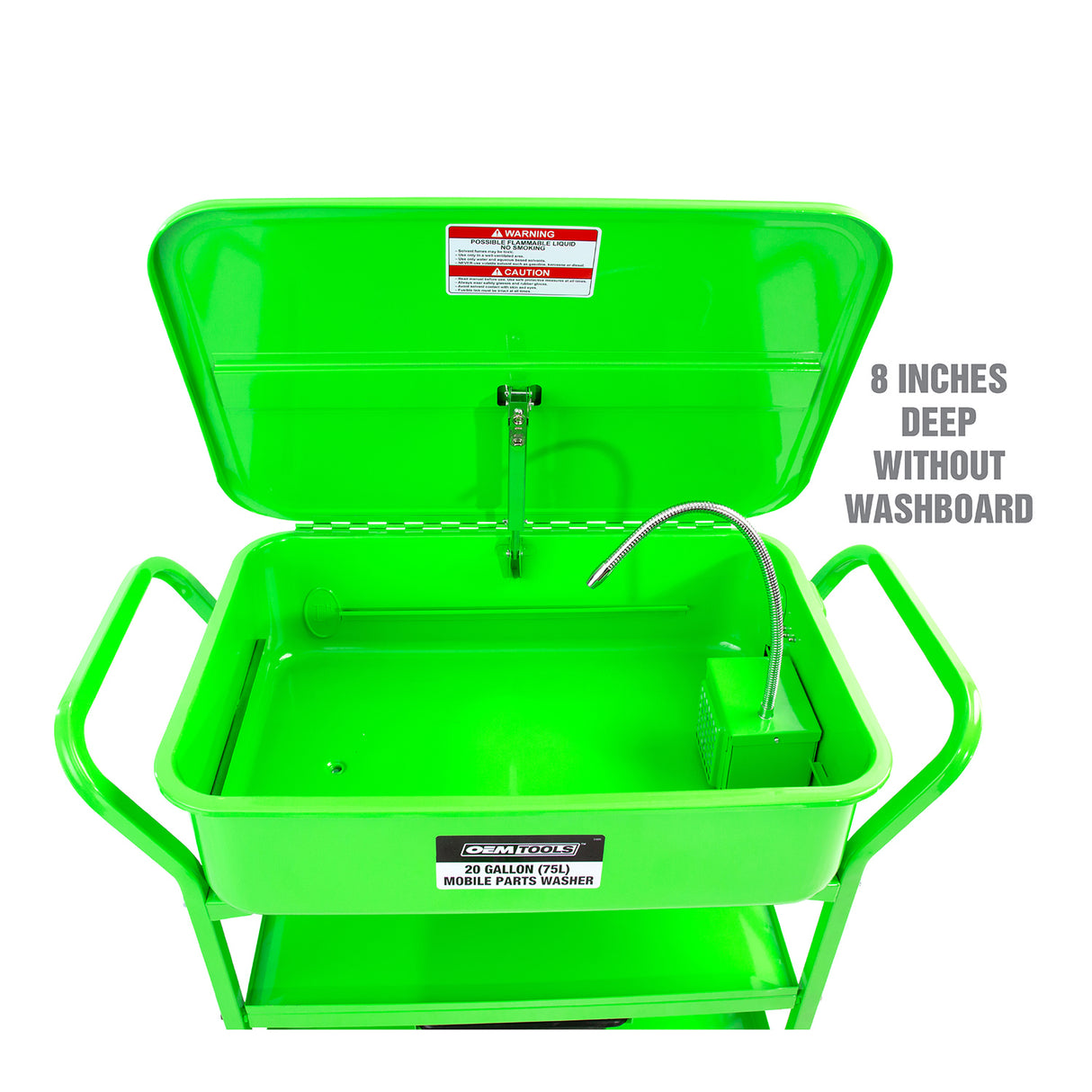 OEMTOOLS 24805 20 Gallon Mobile Parts Washer Additional Image 4
