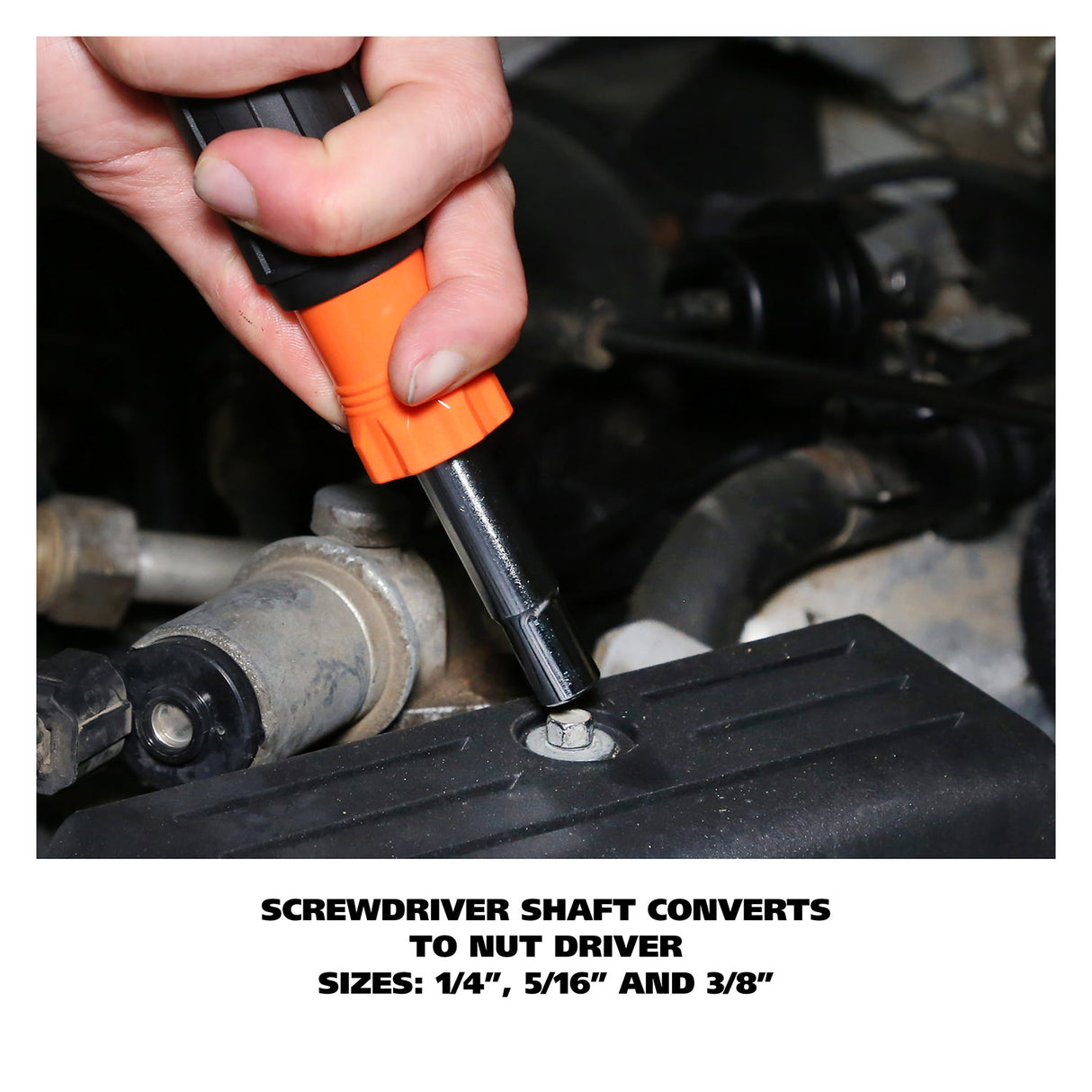 GreatNeck SD11RC 11-in-1 Multi-Bit Cushion Grip Screwdriver and Nut Driver Additional Image 7