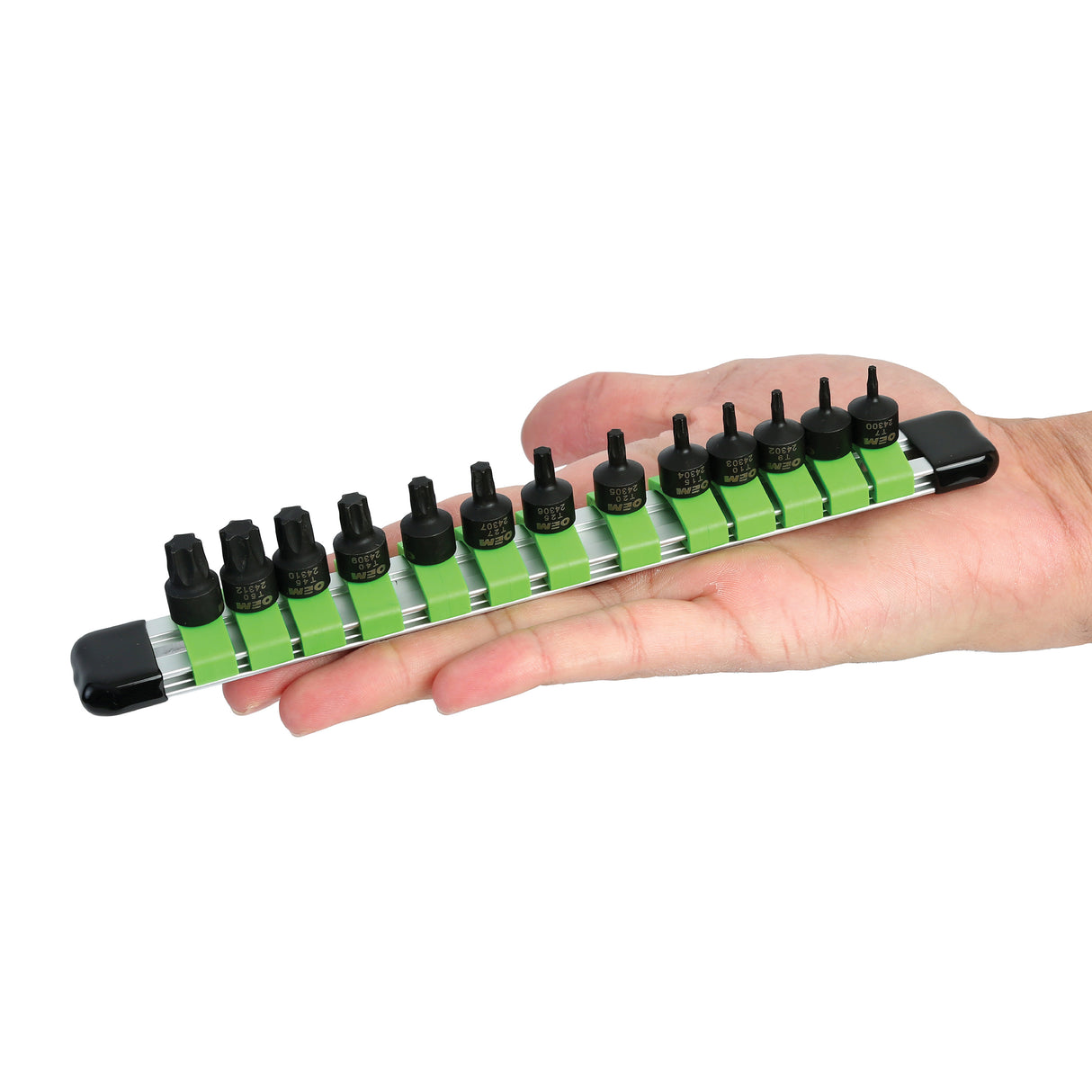 OEMTOOLS 24293 13 Piece 1/4in. Drive Stubby Star Socket Driver Set Additional Image 5