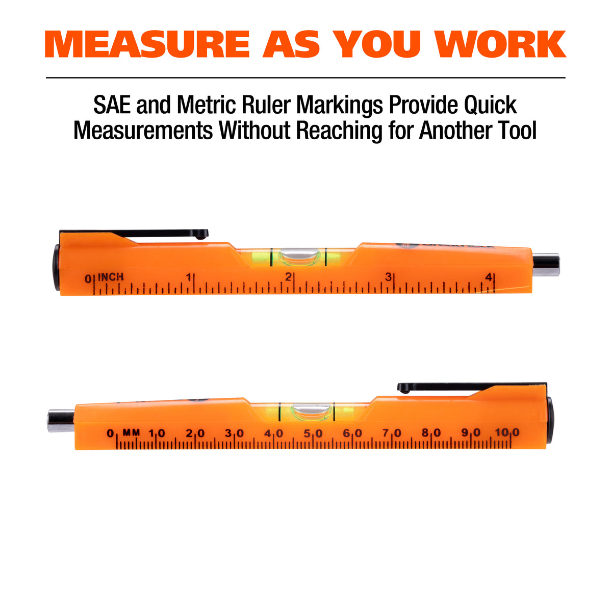 GreatNeck 75166 Magnetic Pocket Level and Pick-up Tool Additional Image 5