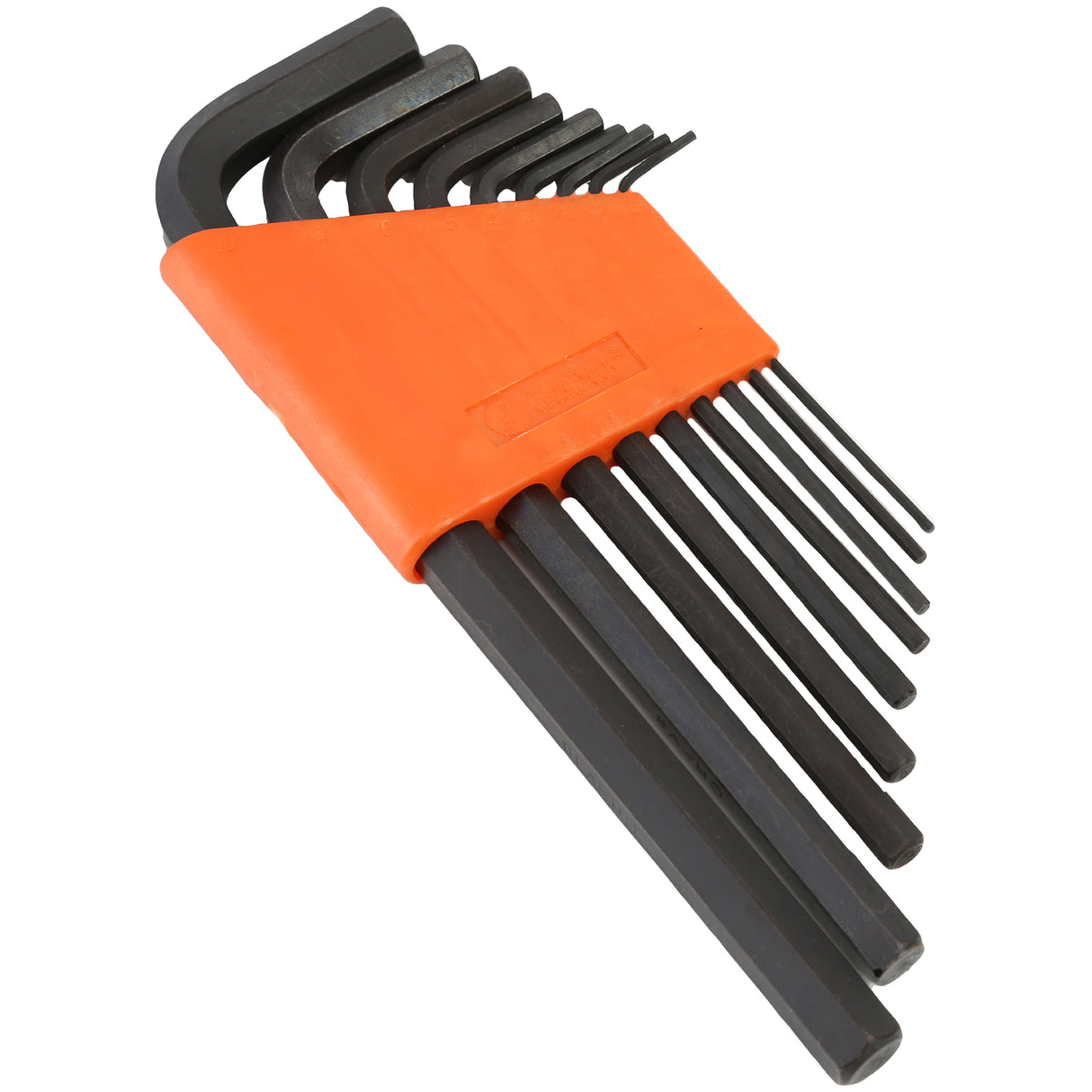 GreatNeck HK9ML Long Arm Hex Key Metric Set (9 Piece) with Holder Main Image