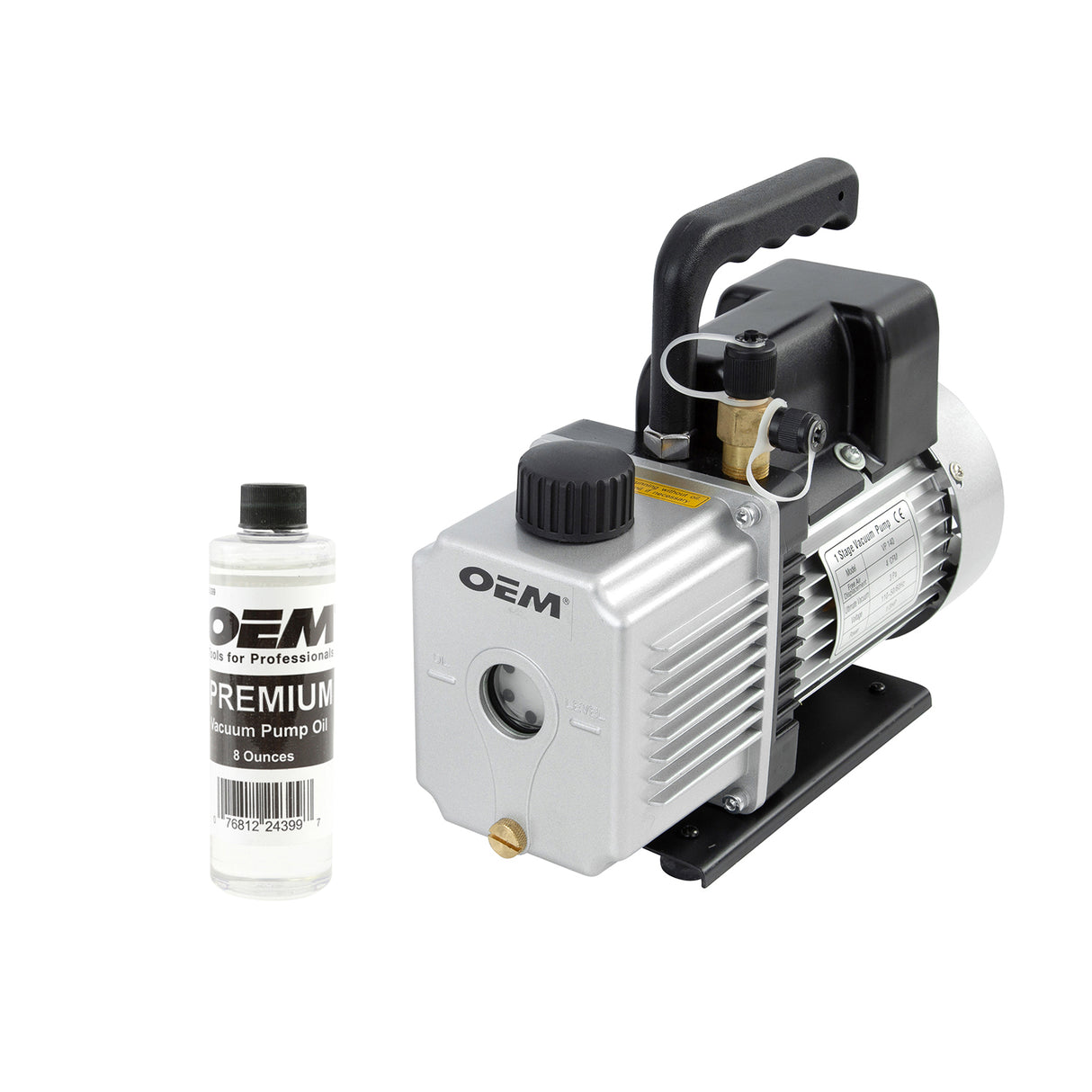 OEMTOOLS 24501 4 CFM Single Stage Vacuum Pump Main Image