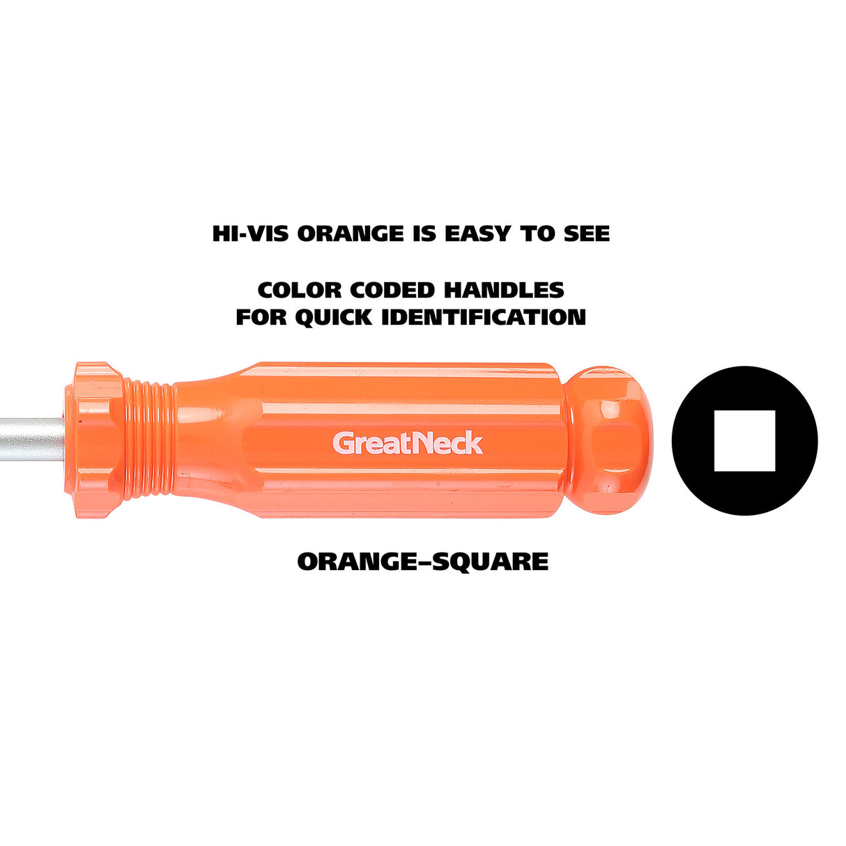 GreatNeck 73731 Square Driver Set (4 Piece) Additional Image 4