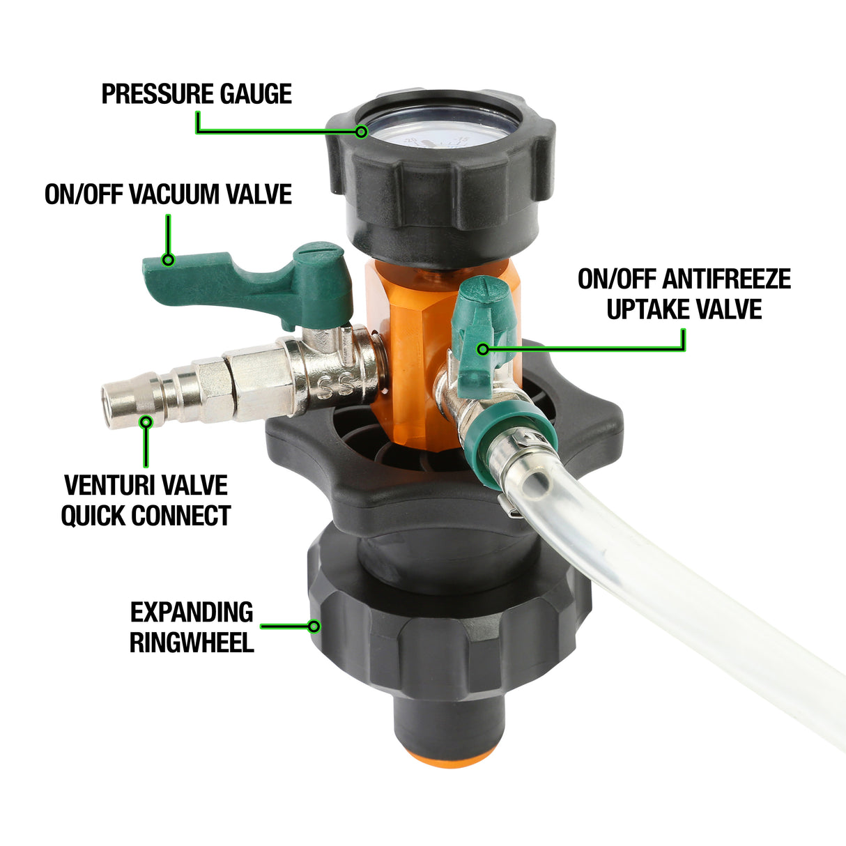 OEMTOOLS 24444 Cooling System Refiller AirEvac Kit Additional Image 1