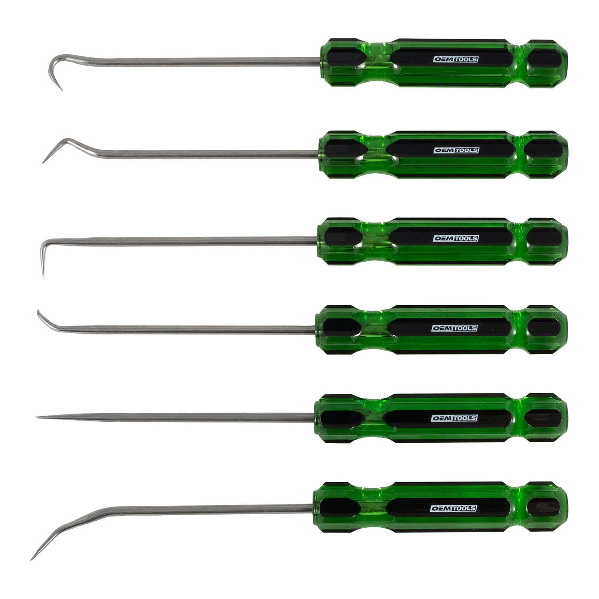 OEMTOOLS 26545 6 Piece Hook and Pick Set w/ Acetate Handle Main Image