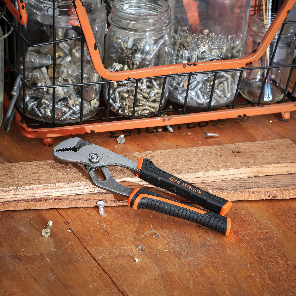 GreatNeck W80C Groove Joint Pliers (8 Inch) Additional Image 6