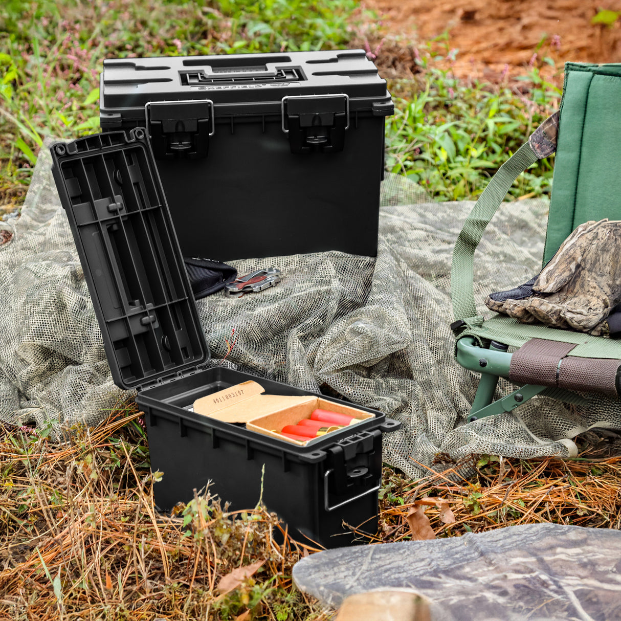 Sheffield 12706 XL 2PK Nested Field Box Set-Black Additional Image 7