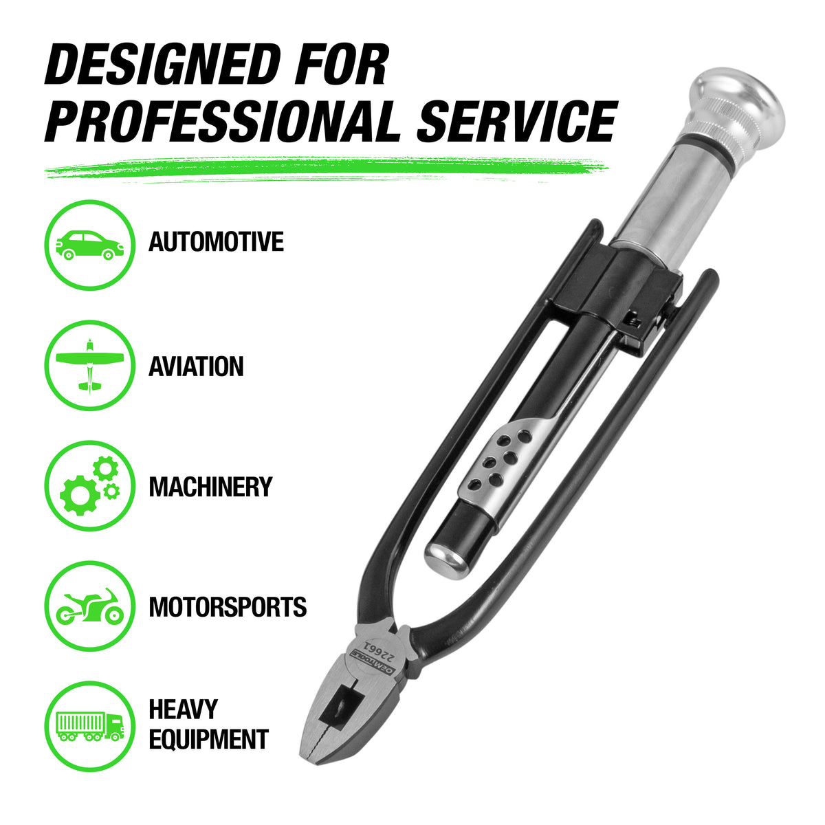 OEMTOOLS 22661 6 Inch Reversible Wire Twister Pliers with Wire Additional Image 4