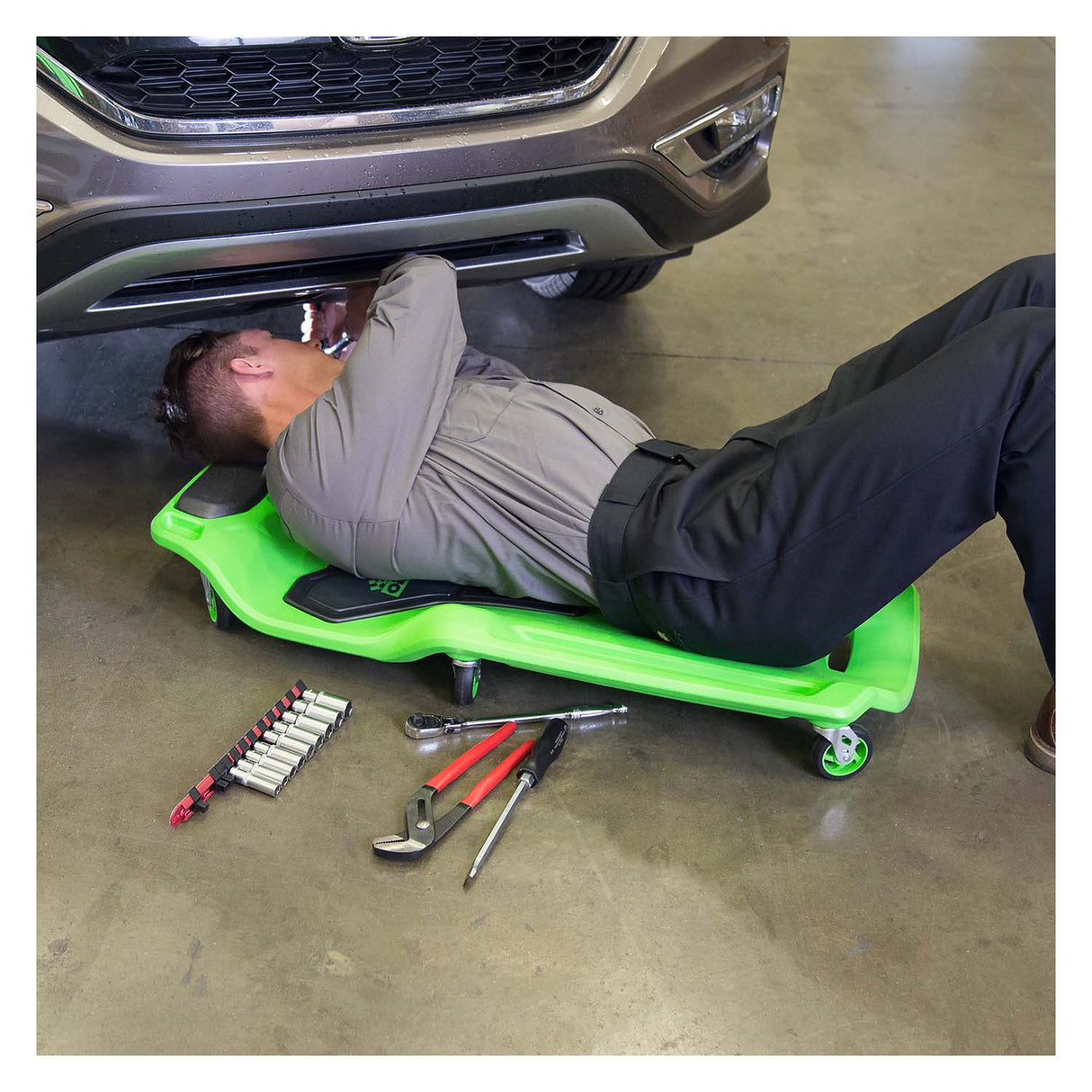 OEMTOOLS 24970 Professional 41in. 6 Wheel Creeper Additional Image 8