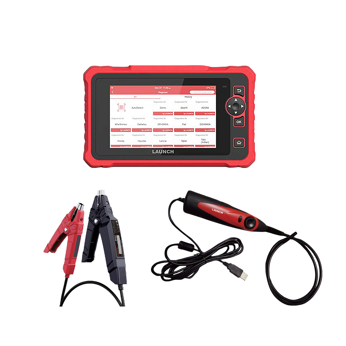 Launch Millennium Max, BST360 2.0 Battery Tester & VSP-600 USB Video Scope Bundle Main Image