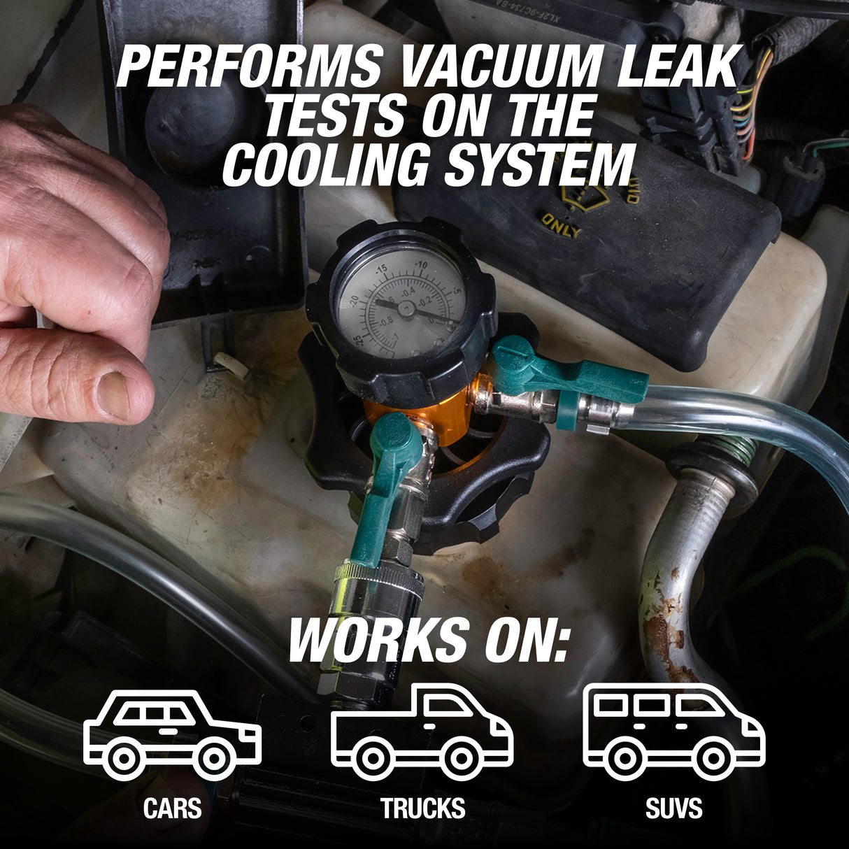OEMTOOLS 24458 Cooling System Refiller AirEvac Kit Additional Image 4