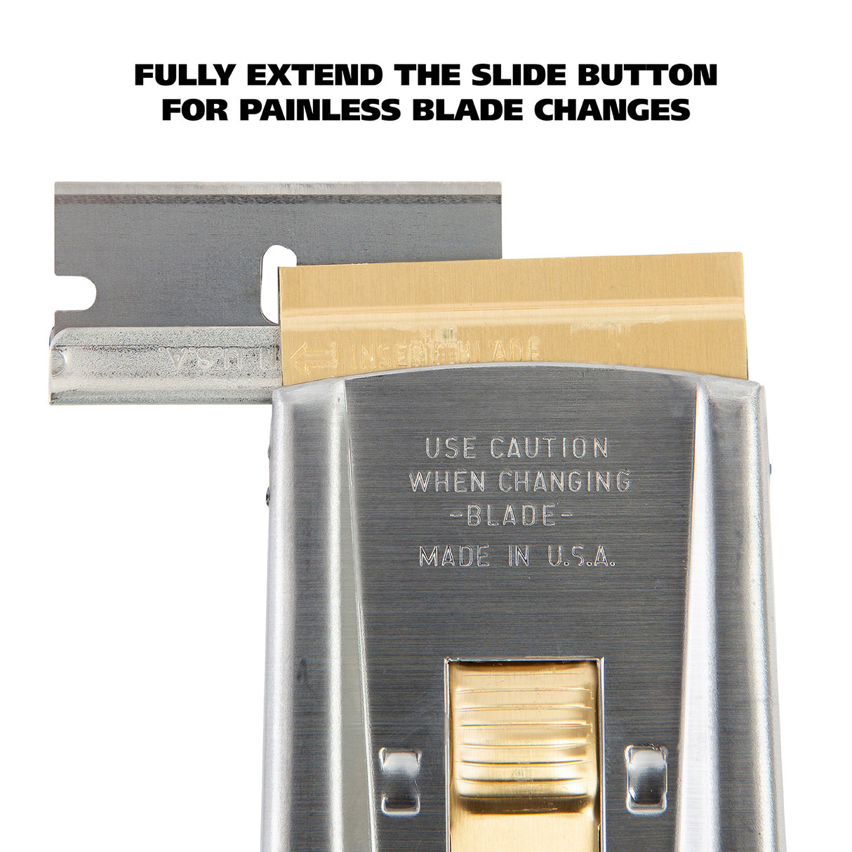 GreatNeck RS42C Safety Razor Scraper with 5 Blades Additional Image 3