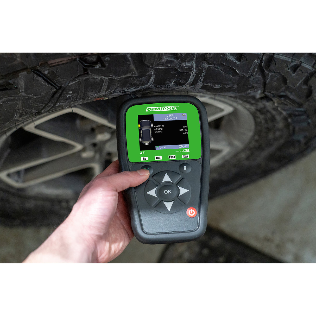 OEMTOOLS VT47 TPMS Tool with 10 TPMS Sensors Additional Image 7
